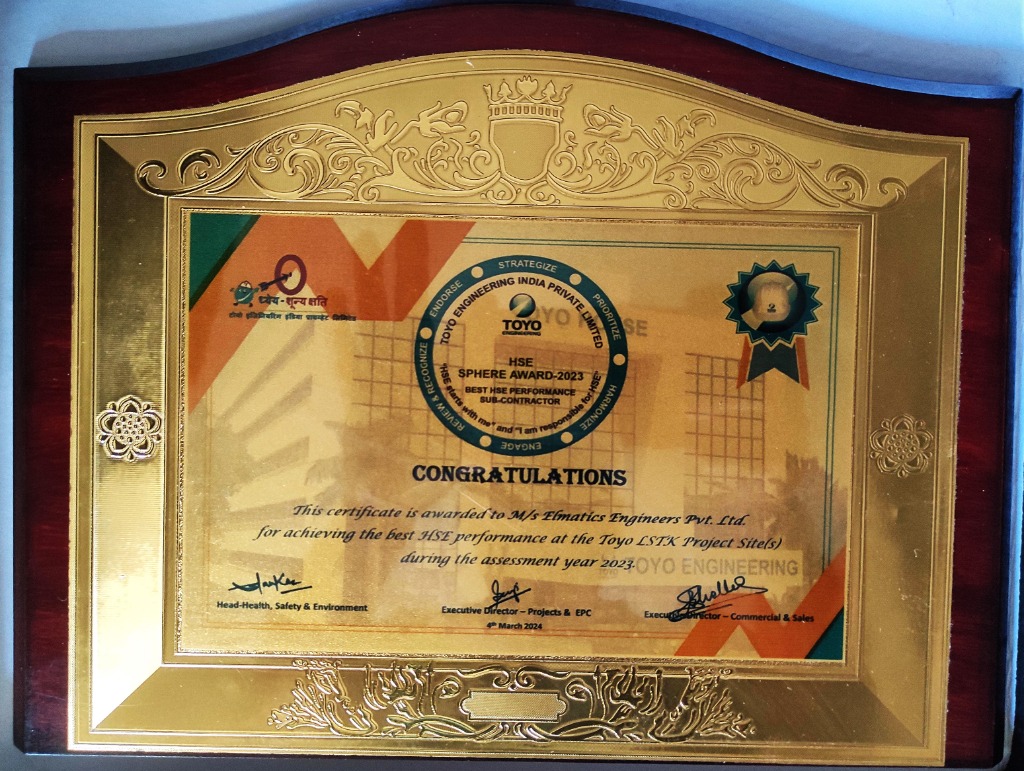HSE Sphere Award 2023 – Plaque